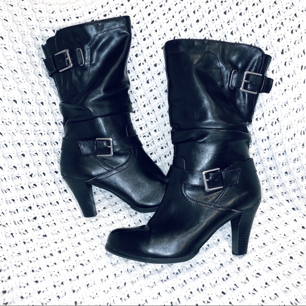 Style&co | Boots | Black | Leather | 8.5